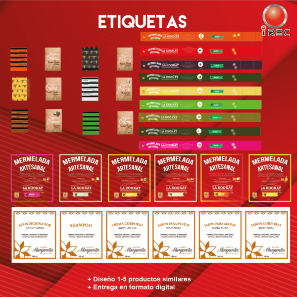 Diseño de etiquetas y empaques