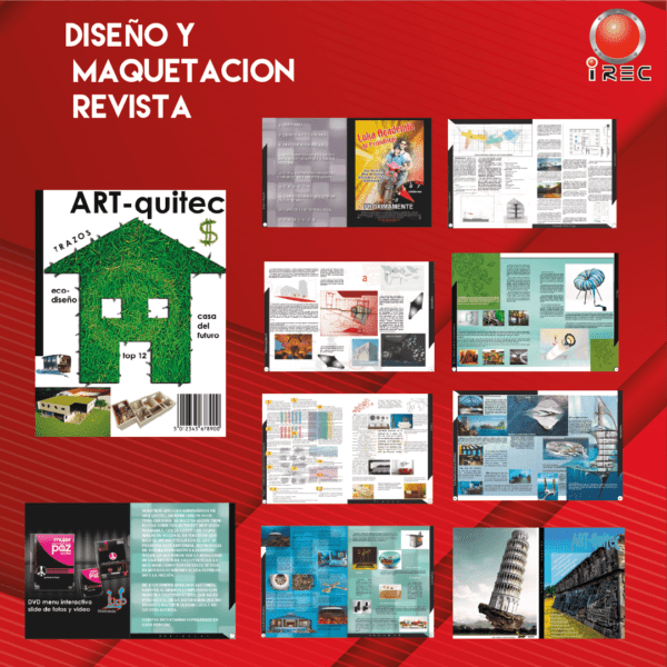 Pagina de revista