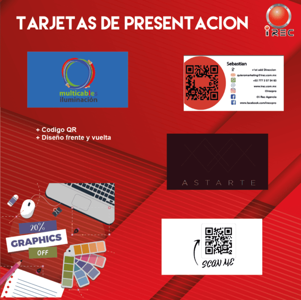 Diseño de tarjetas de presentación